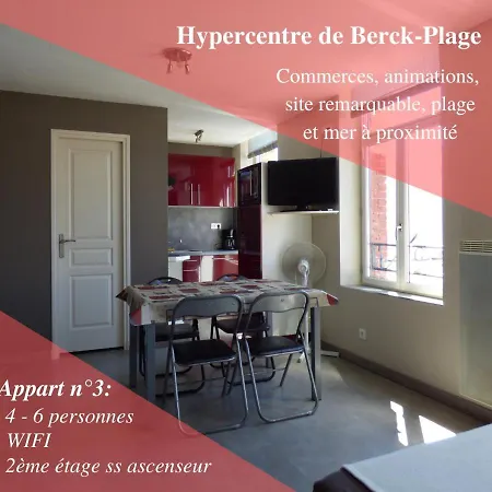 Appart 4-6 Pers Berck-Plage Hyper-Centre Exterior photo